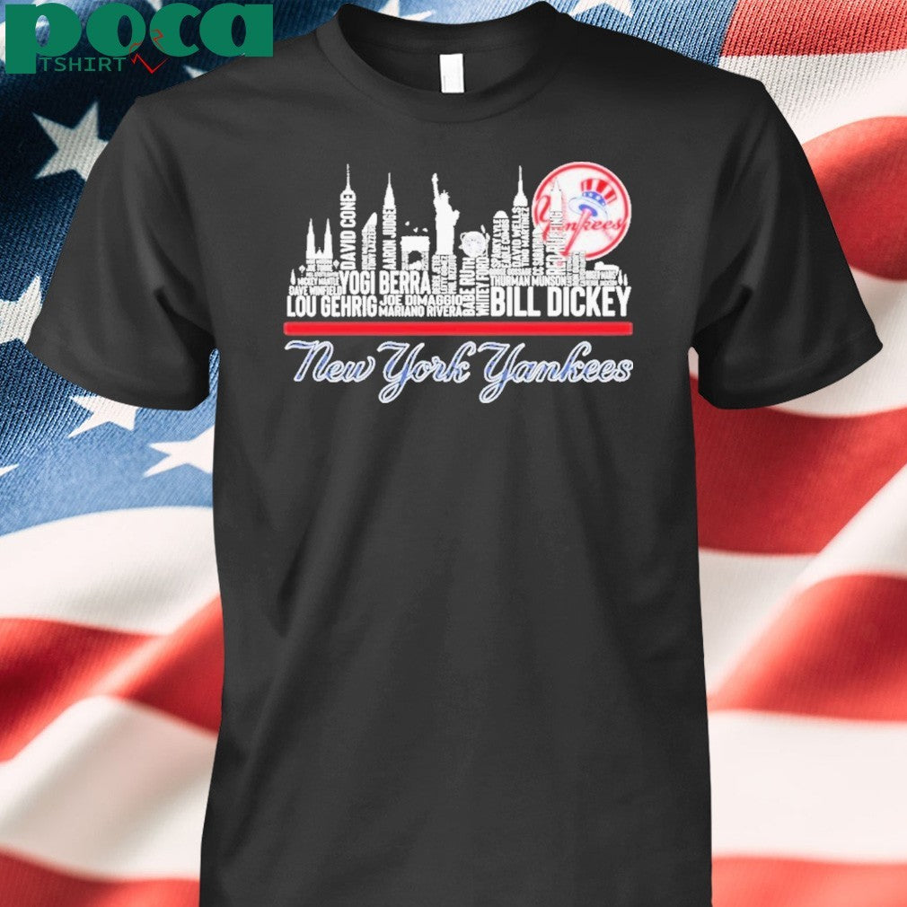 New York Yankees 2025 Skyline City Shirt
