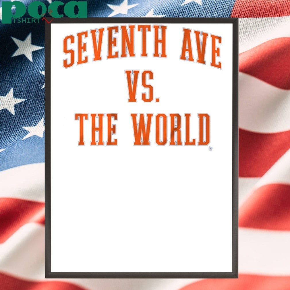 New York basketball seventh ave vs. the world T-shirt