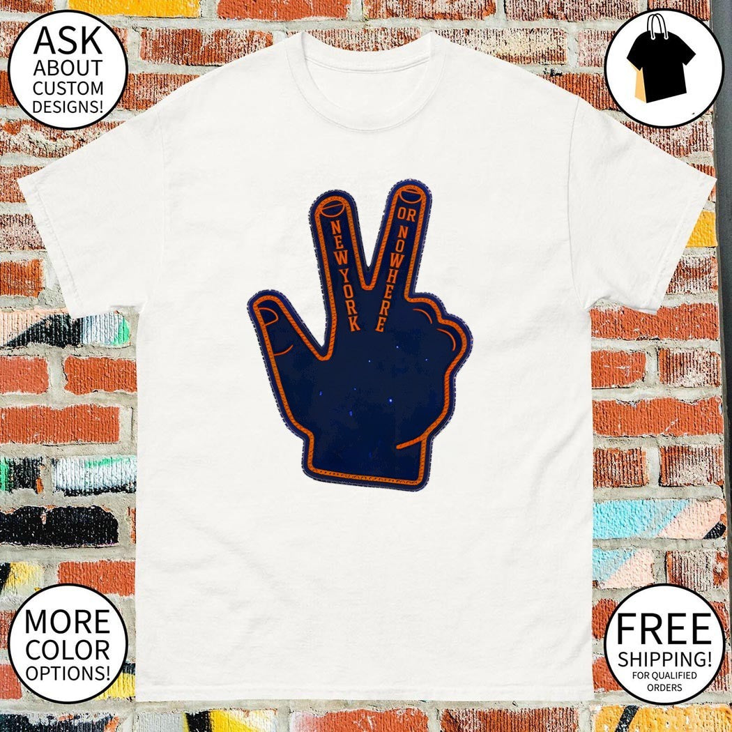New York or Nowhere Iceman 3 points pose shirt