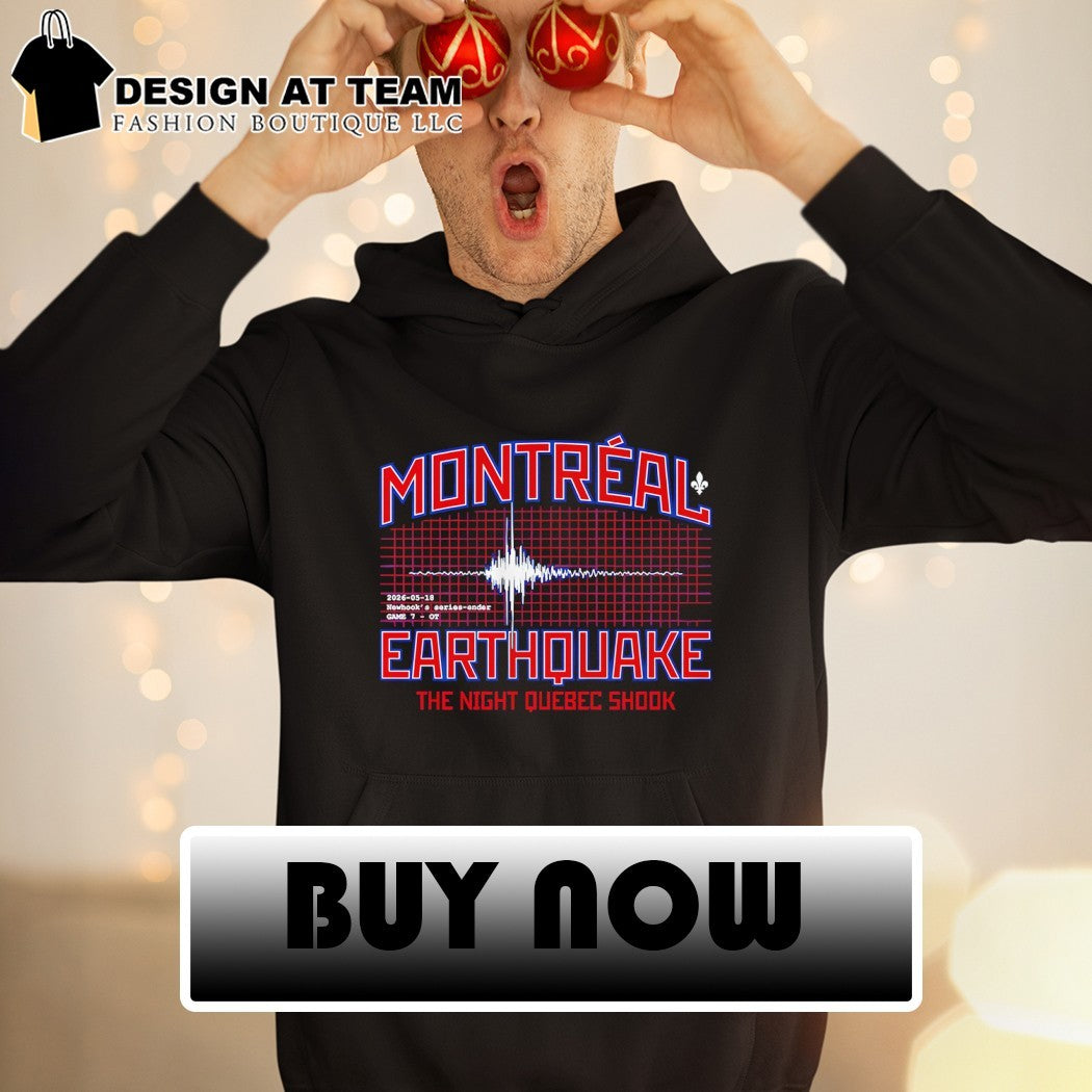 Newhook’s Series-Under The Montreal Earthquake the night quebec shook shirt