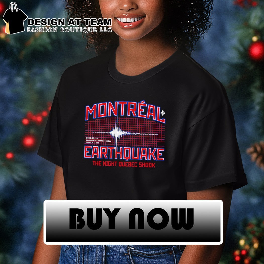 Newhook’s Series-Under The Montreal Earthquake the night quebec shook shirt