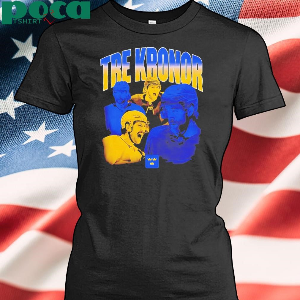 Nhl 4 Nations Team Sweden Tre Kronor Shirt