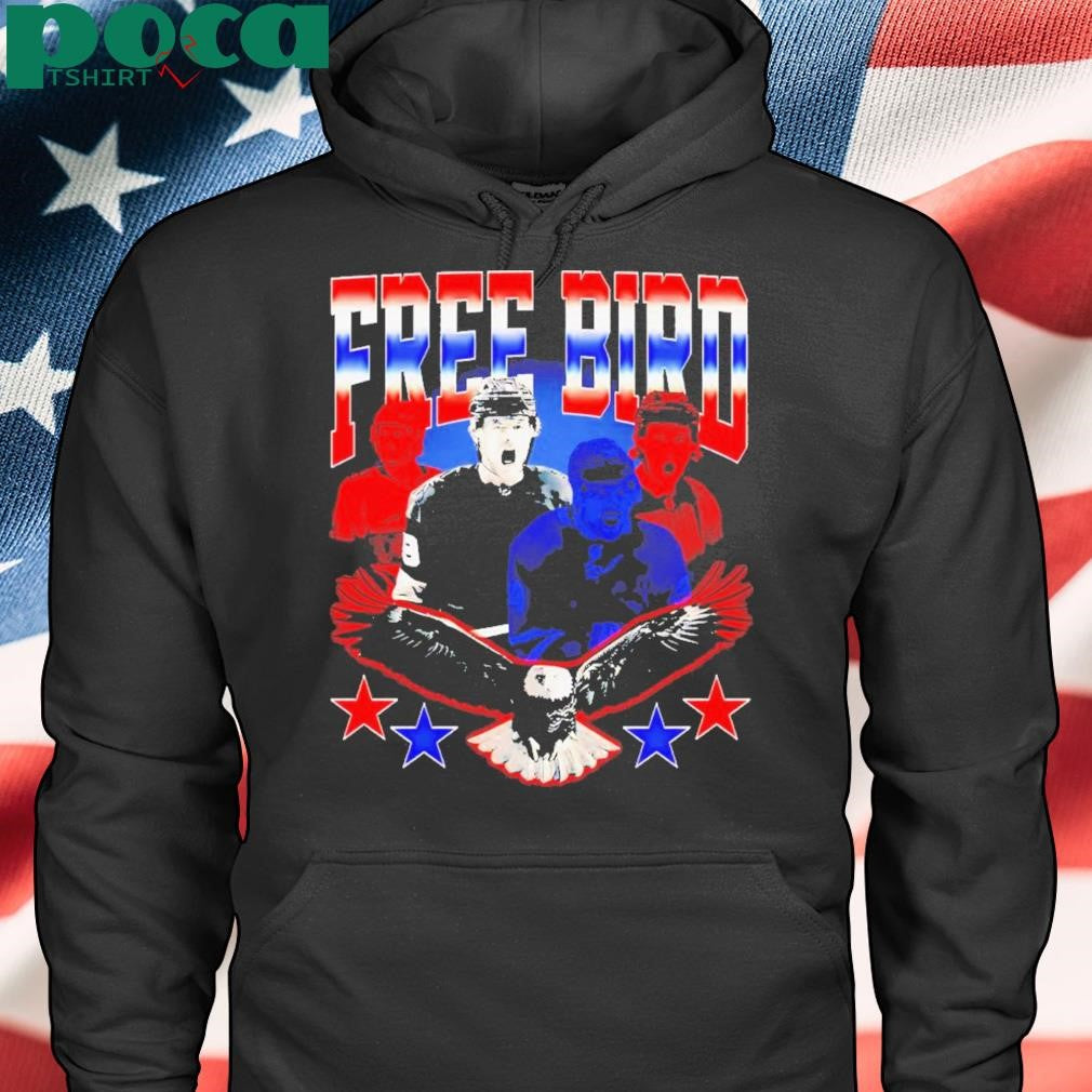 Nhl 4 Nations Team Usa Free Bird Shirt