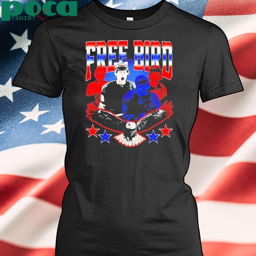 Nhl 4 Nations Team Usa Free Bird Shirt