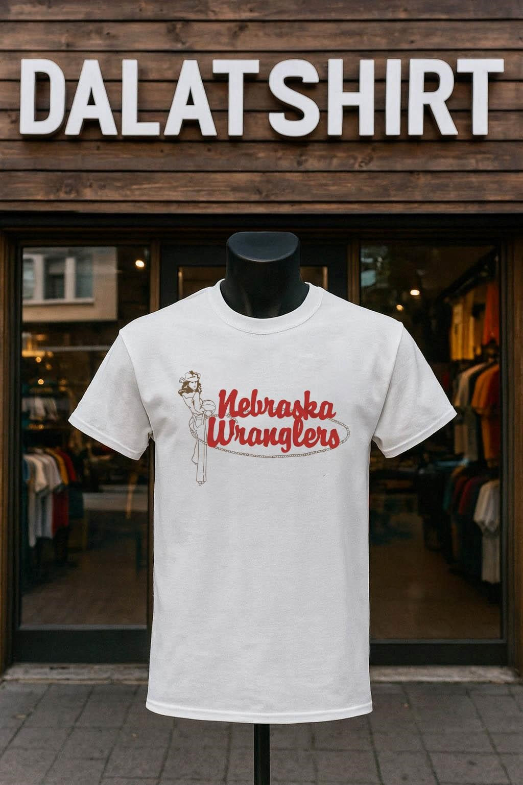 Nebraska Wranglers Women’s Pro Basketball logo shirt