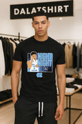 Night Night North Carolina Tar Heels Basketball Number 7 Player shirt