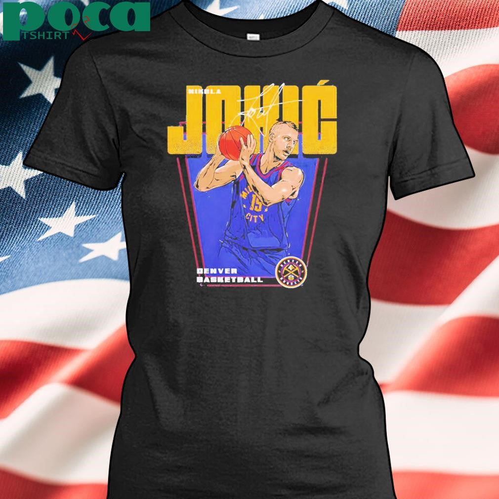 Nikola Jokic Denver Nuggets Nba Basketball Premiere Signature Vintage Shirt