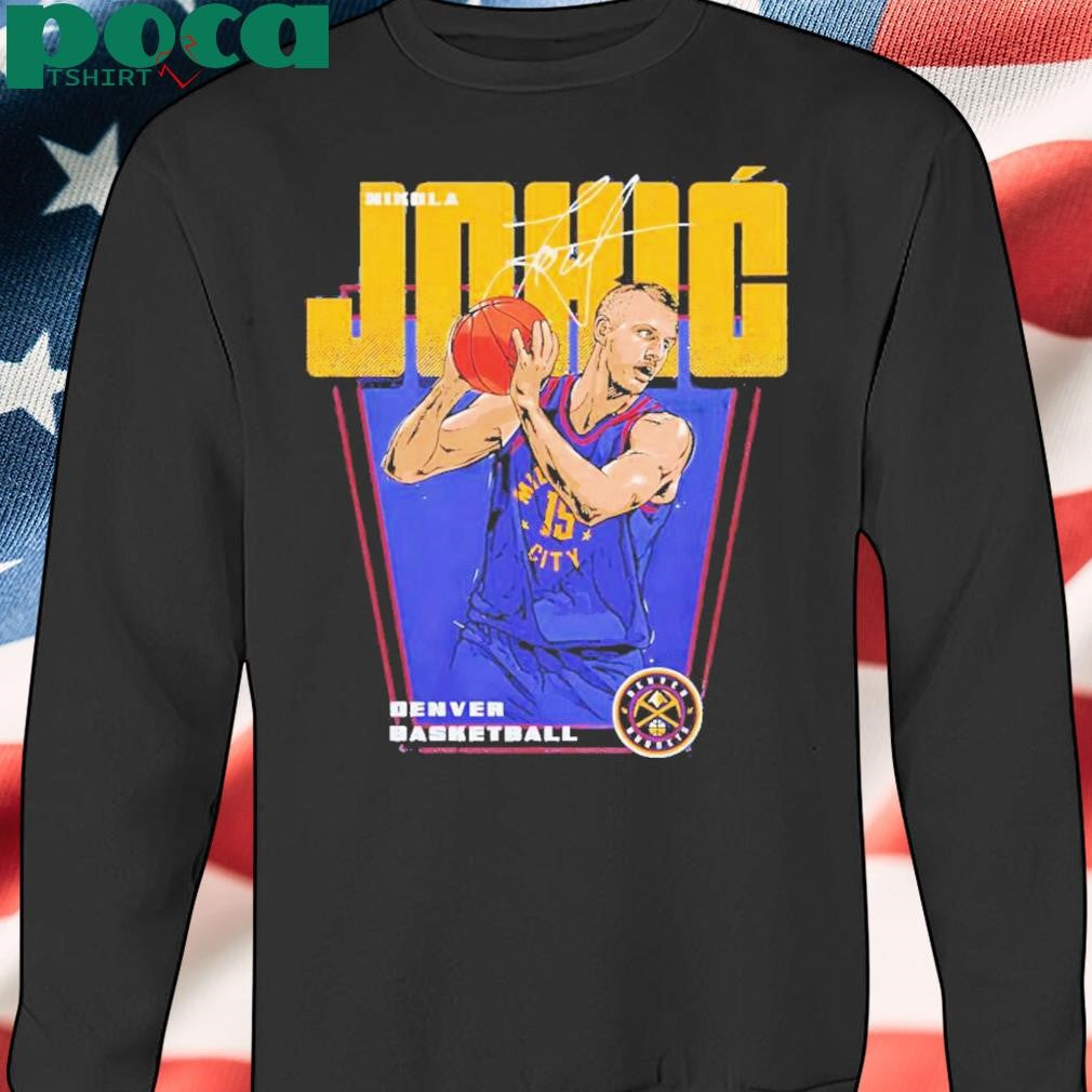 Nikola Jokic Denver Nuggets Nba Basketball Premiere Signature Vintage Shirt