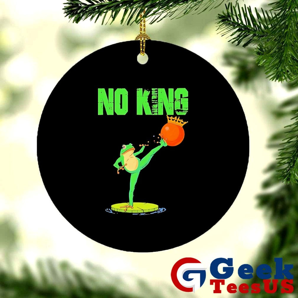No Kings Portland Frog Protest kick out orange shirt