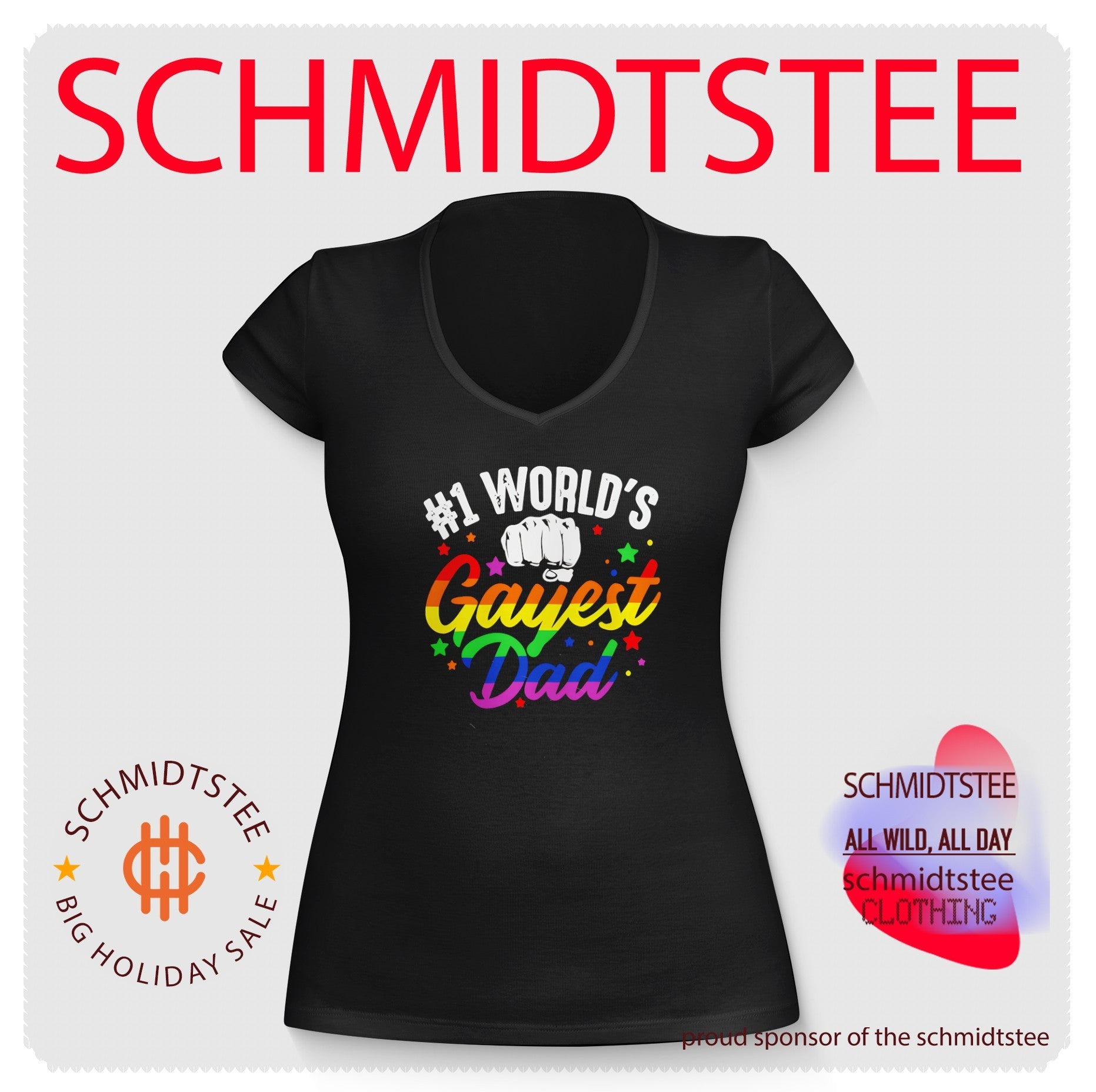 No One World’s Gayest Dad Pride shirt