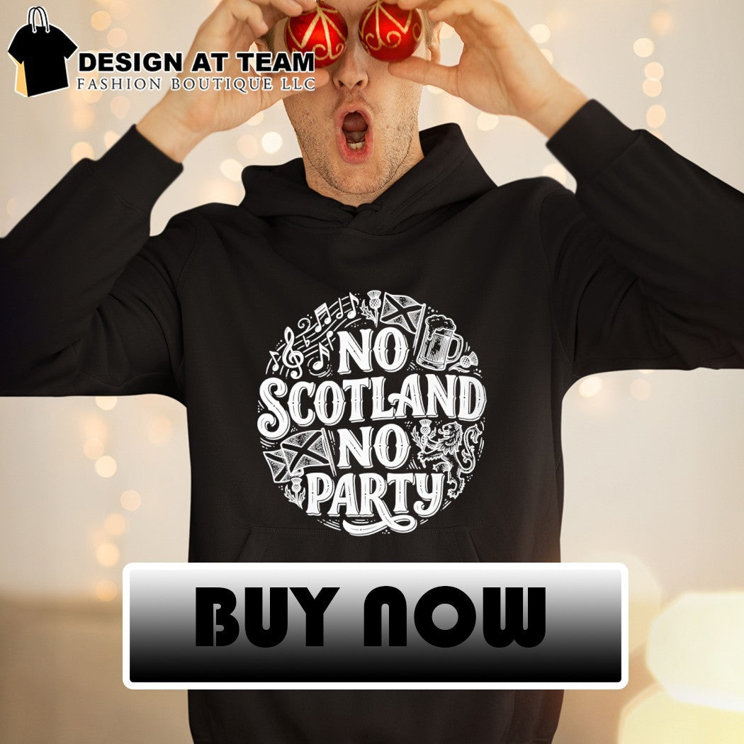 No Scotland No Party Scottish Lion Beer Music World Cup 2026 shirt