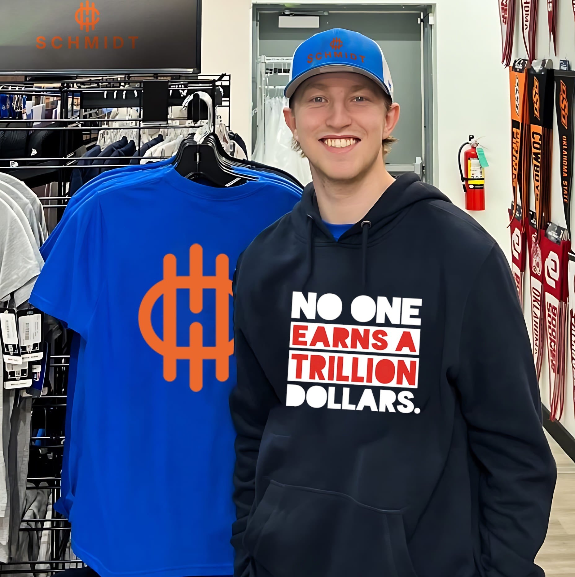 No one earns a trillion dollars shirt