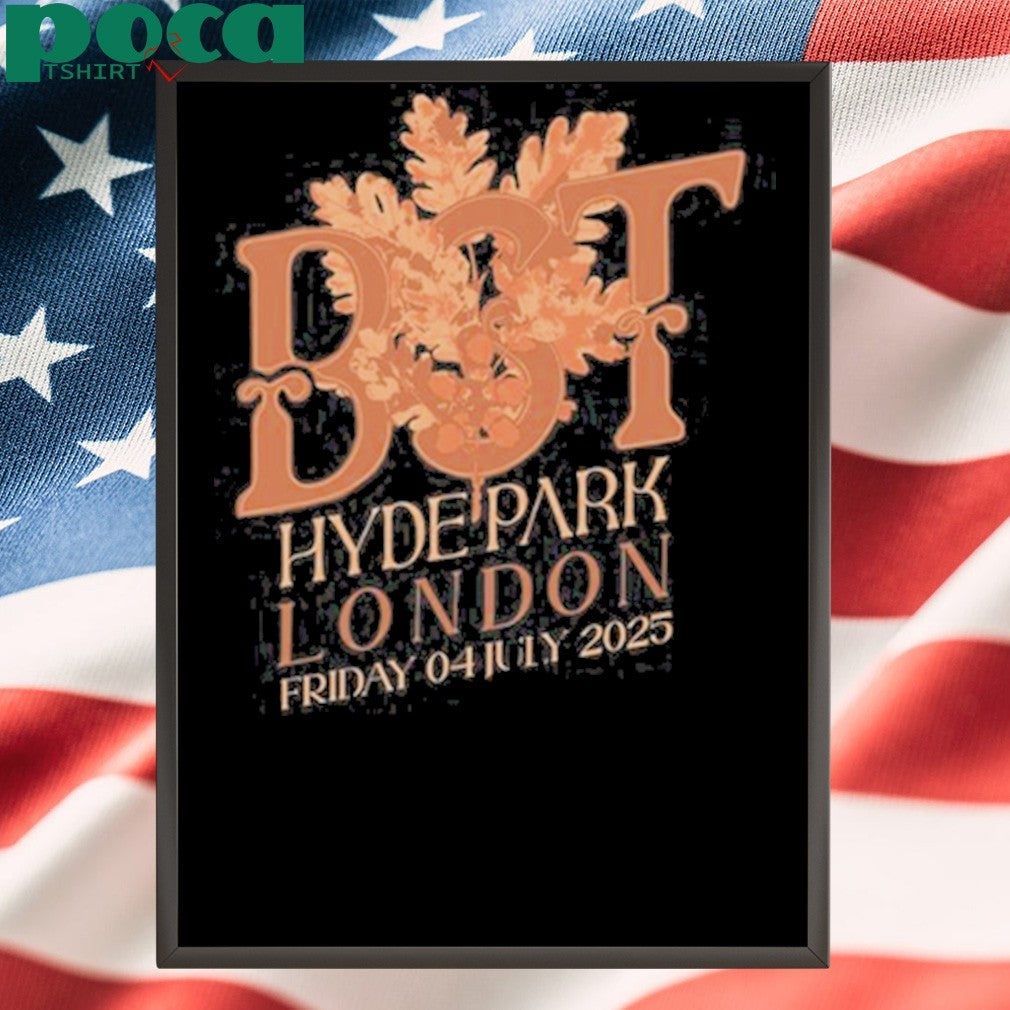 Noah Kahan July 04 2025 BST Hyde Park. London UK T-Shirt