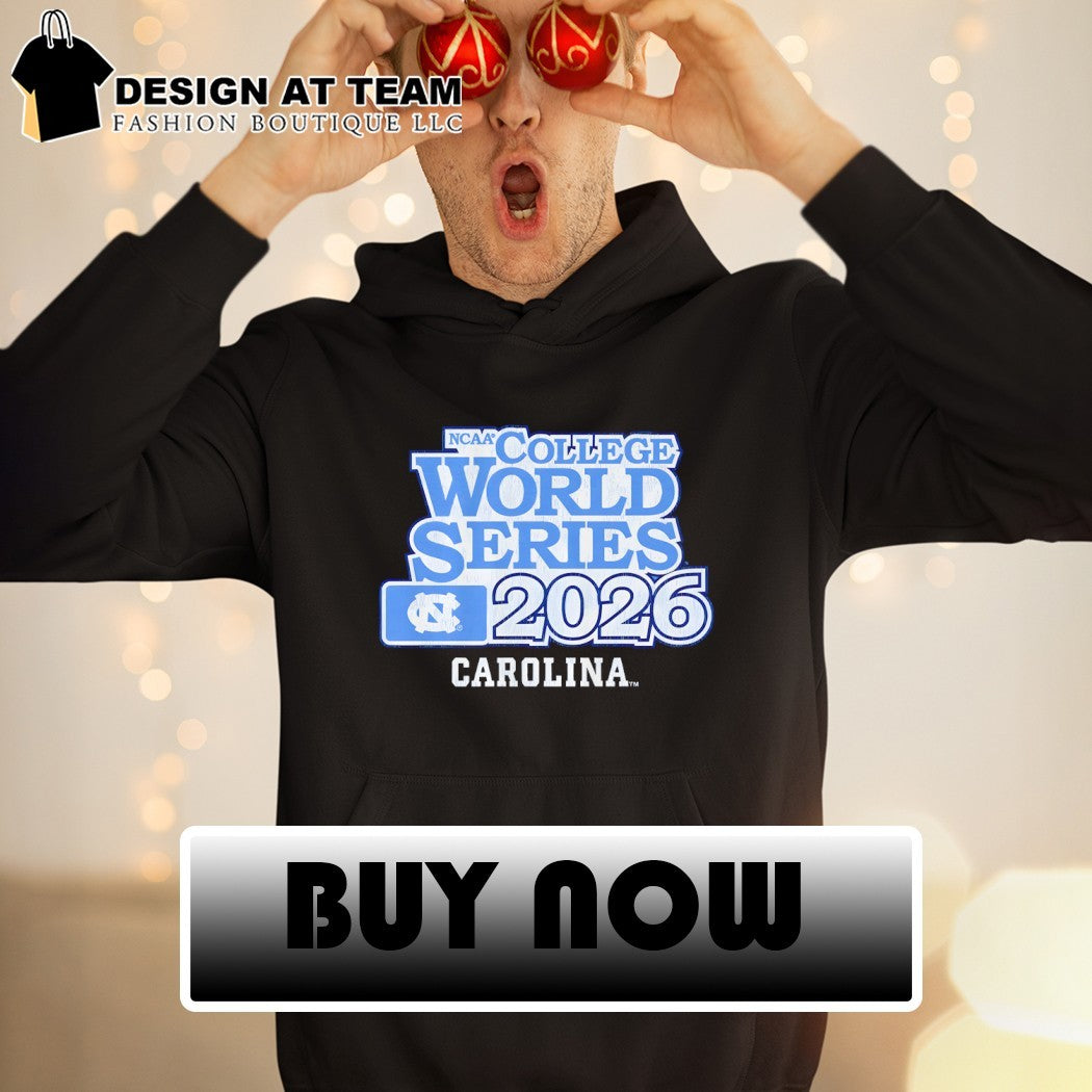 North Carolina Tar Heels Baseball 2026 NCAA College World Series shirt