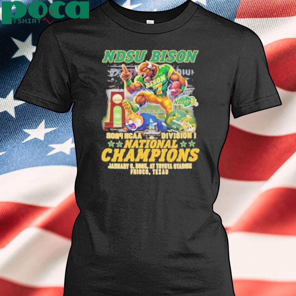 North Dakota State Bison National Champions T Shirt
