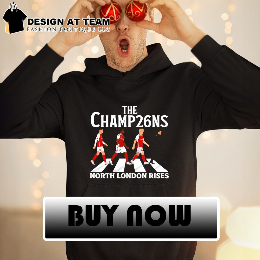 North London Rises Football The Champions Abbey Road 2026 shirt