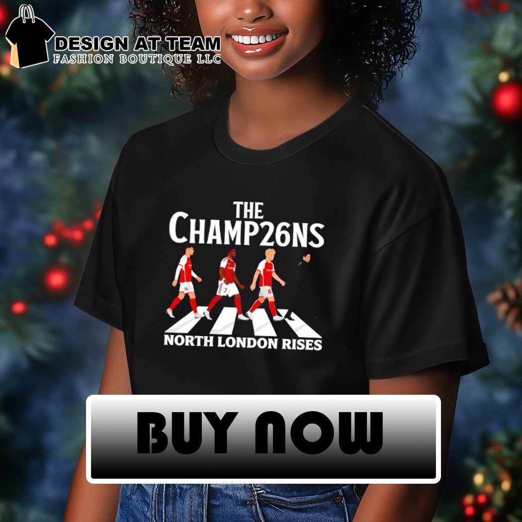 North London Rises Football The Champions Abbey Road 2026 shirt