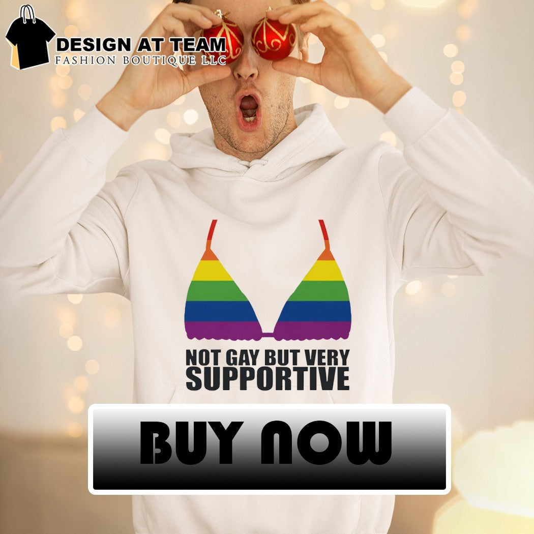 Not gay but very supportive LGBTQ Pride Month 2026 shirt