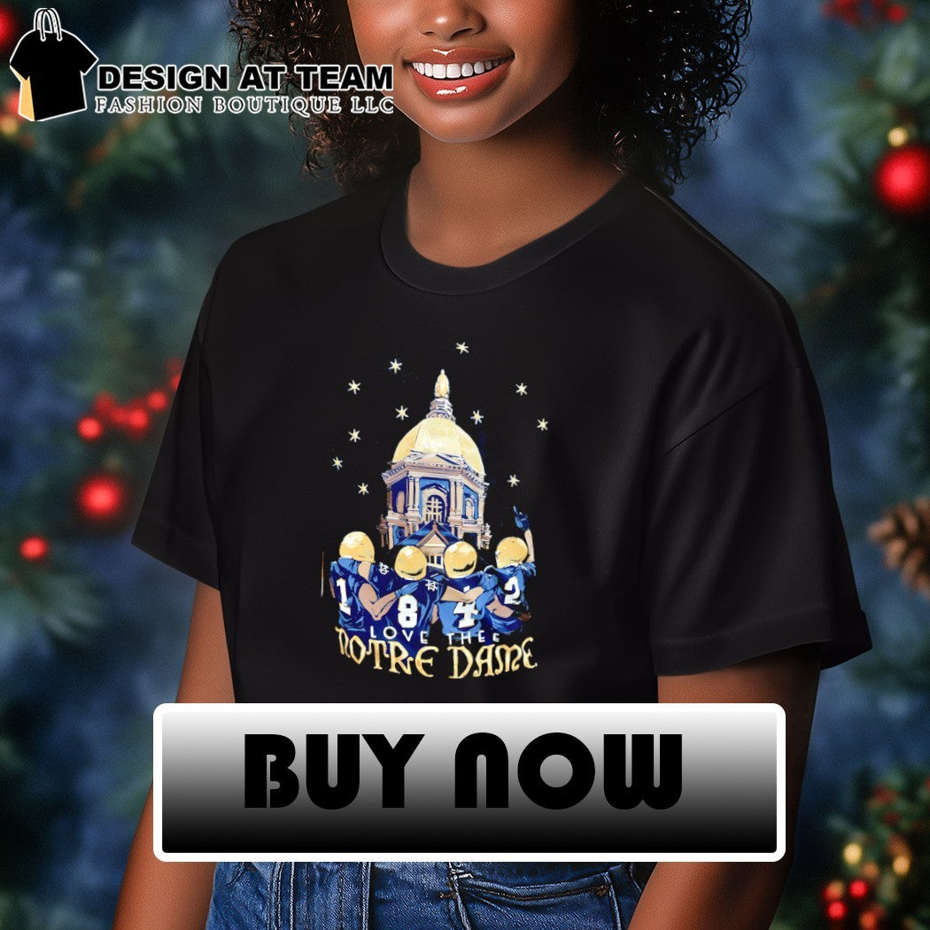 Notre Dame Fighting Irish Football Love Thee Notre Dame 2026 shirt