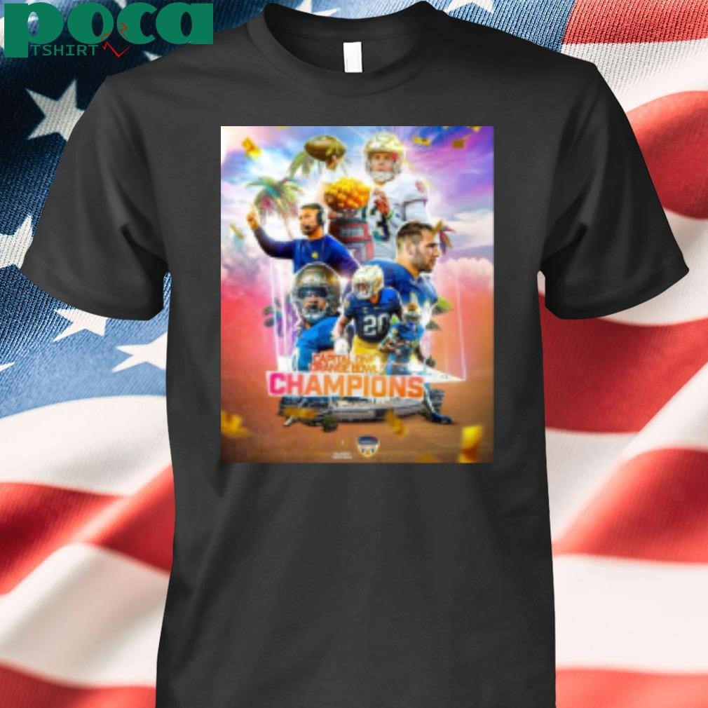 Notre Dame Fighting Irish Win Penn State Nittany Lions Capital One Orange Bowl Champions T-Shirt