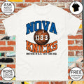 Nova Knicks Villanova NBA Playoffs 2026 brothers in blue shirt