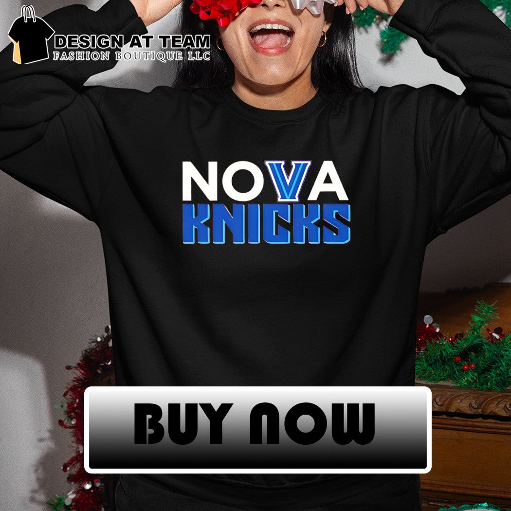 Nova Knicks Villanova NBA Playoffs Fan Apparel shirt