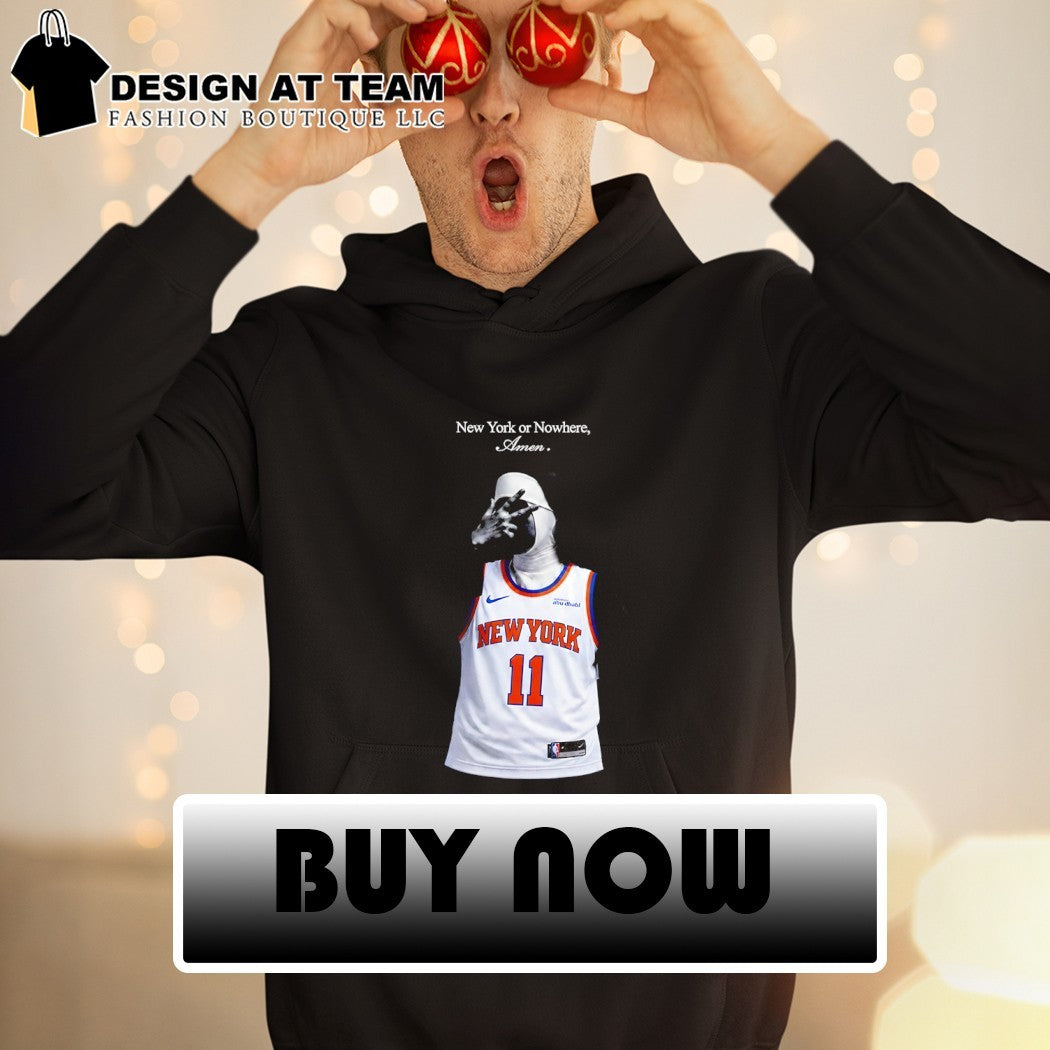 Nun Jalen Brunson 3 point New York or Nowhere Amen 2026 shirt
