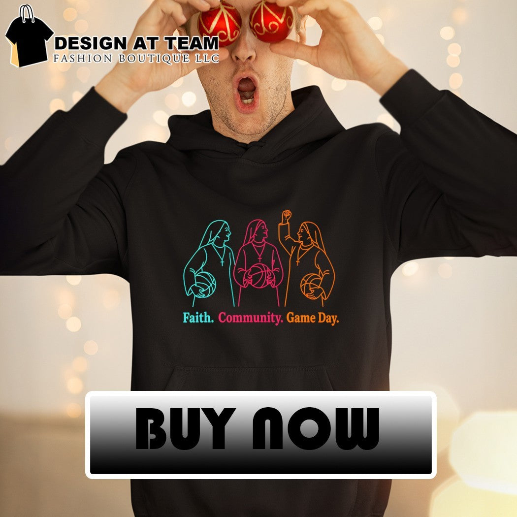 Nuns Faith Community Game Day San Antonio Spurs Basketball NBA 2026 shirt