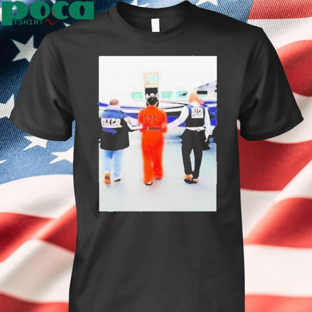 Nypd News Luigi Mangioni Is Escorted From An Nypd Helicopter In New York City Shirt