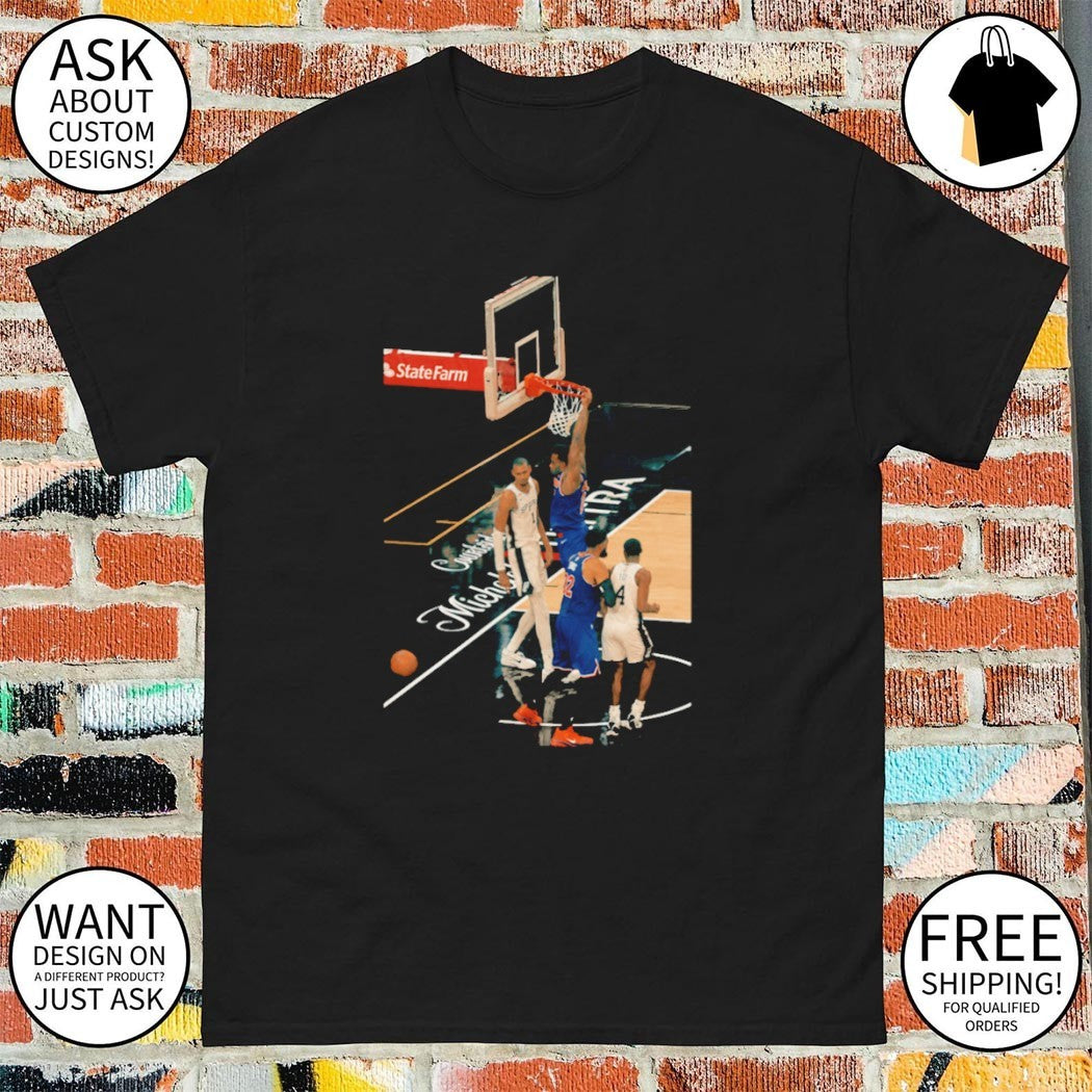 OG Anunoby Poster Dunk Over Victor Wembanyama shirt