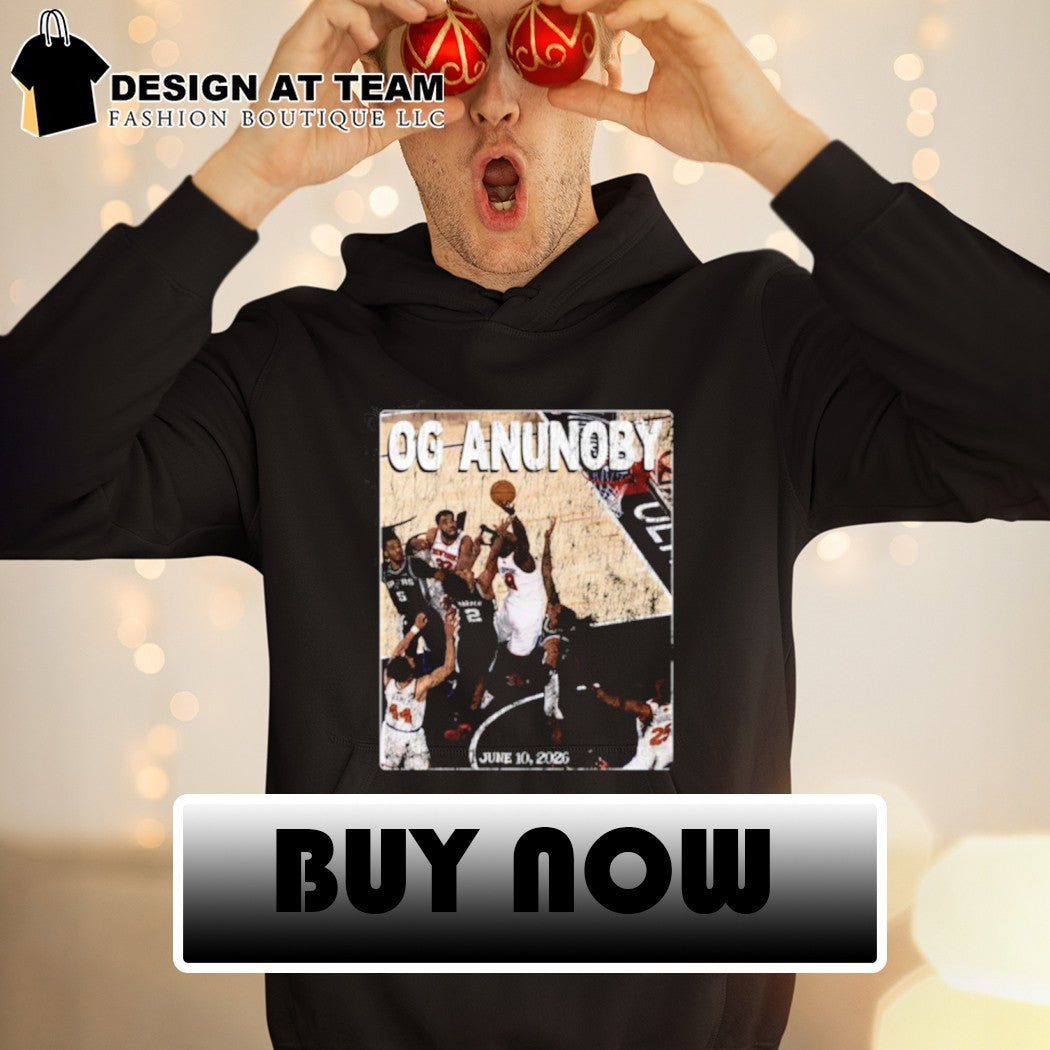 OG Anunoby Wins Game 4 June 6 2026 shirt