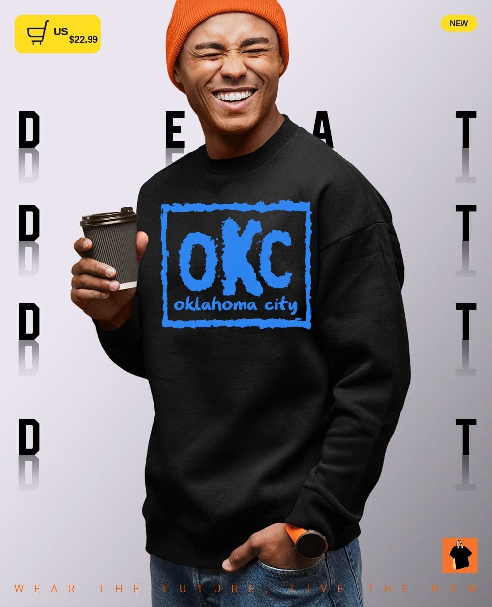 OKC Oklahoma City Thunder Basketball NBA parody logo shirt