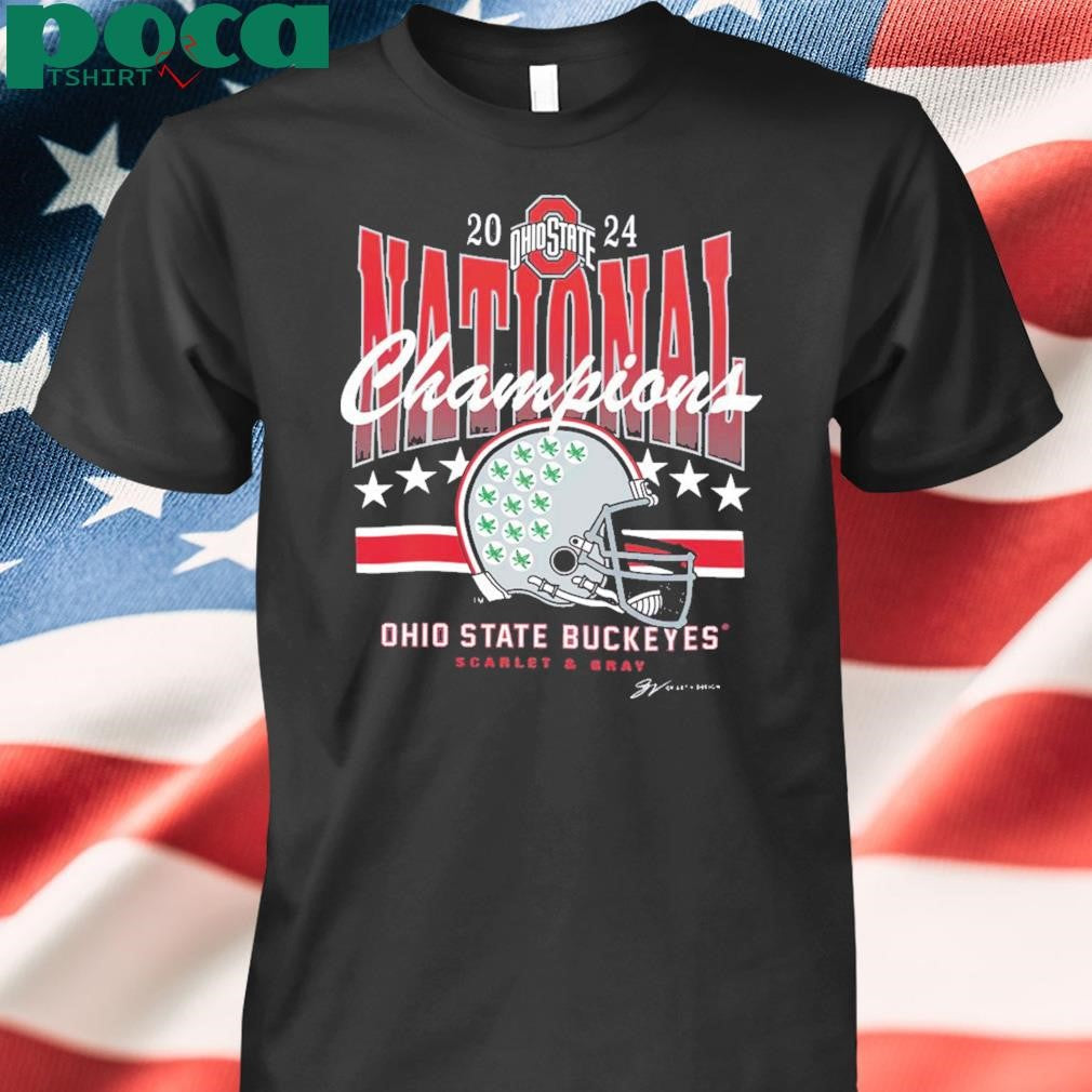 OSU National Champions Helmet 2024-2025 College Football Playoff National Champions Unisex T-Shirt