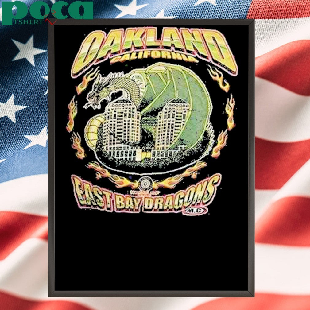 Oakland California East Bay Dragons Shirt