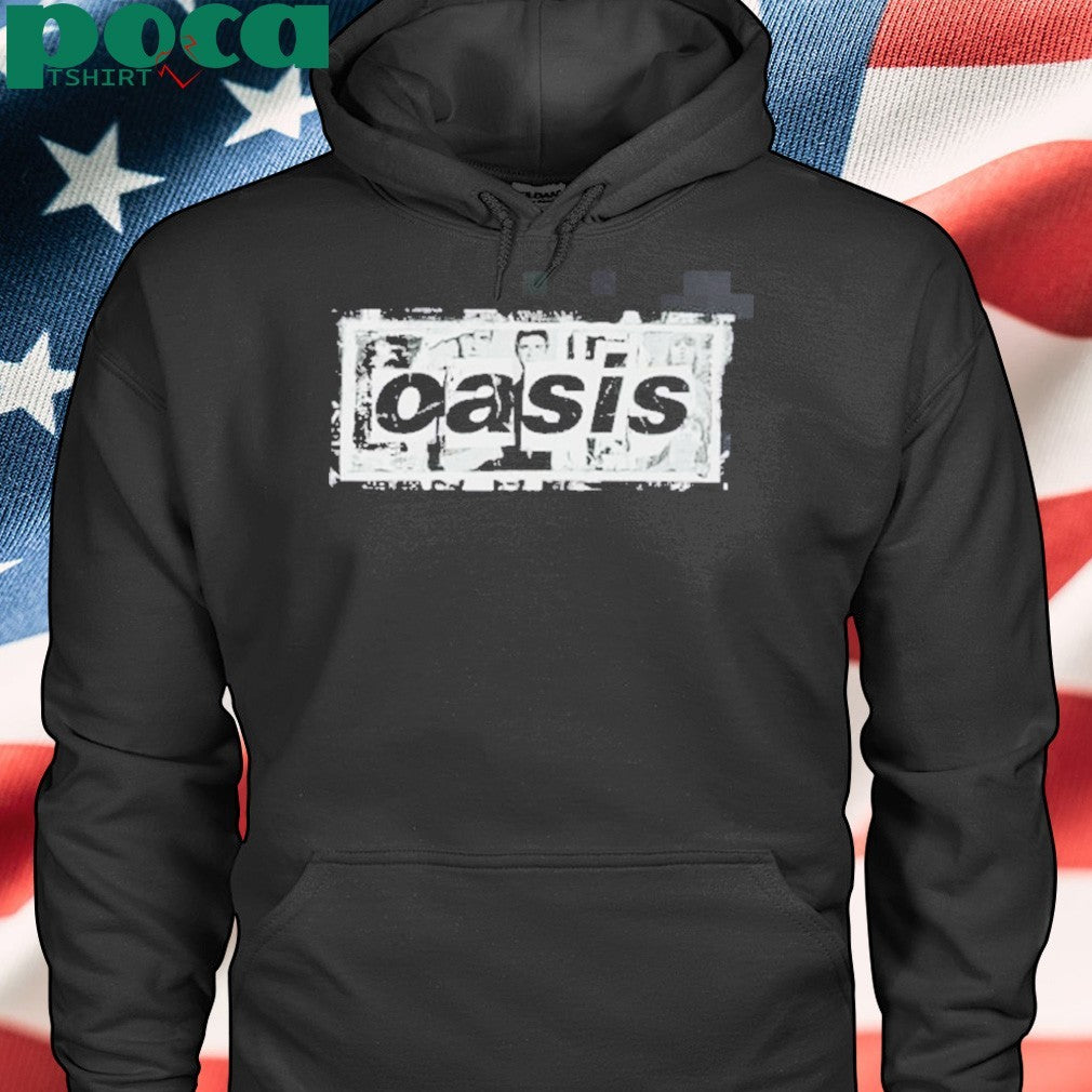 Oasis Live 25 World Tour Box Logo UK Design With Tour shirt