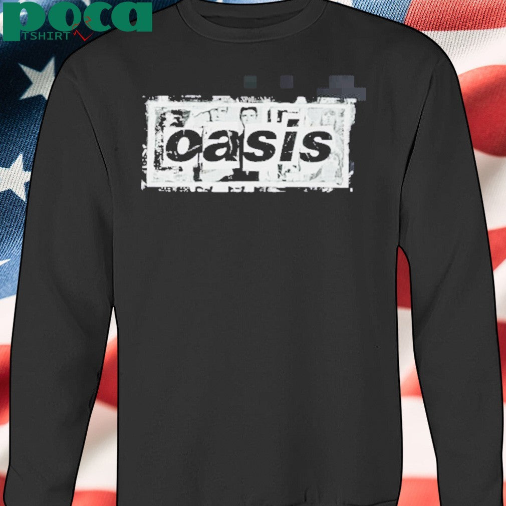 Oasis Live 25 World Tour Box Logo UK Design With Tour shirt