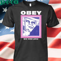 Obey we see you T-shirt