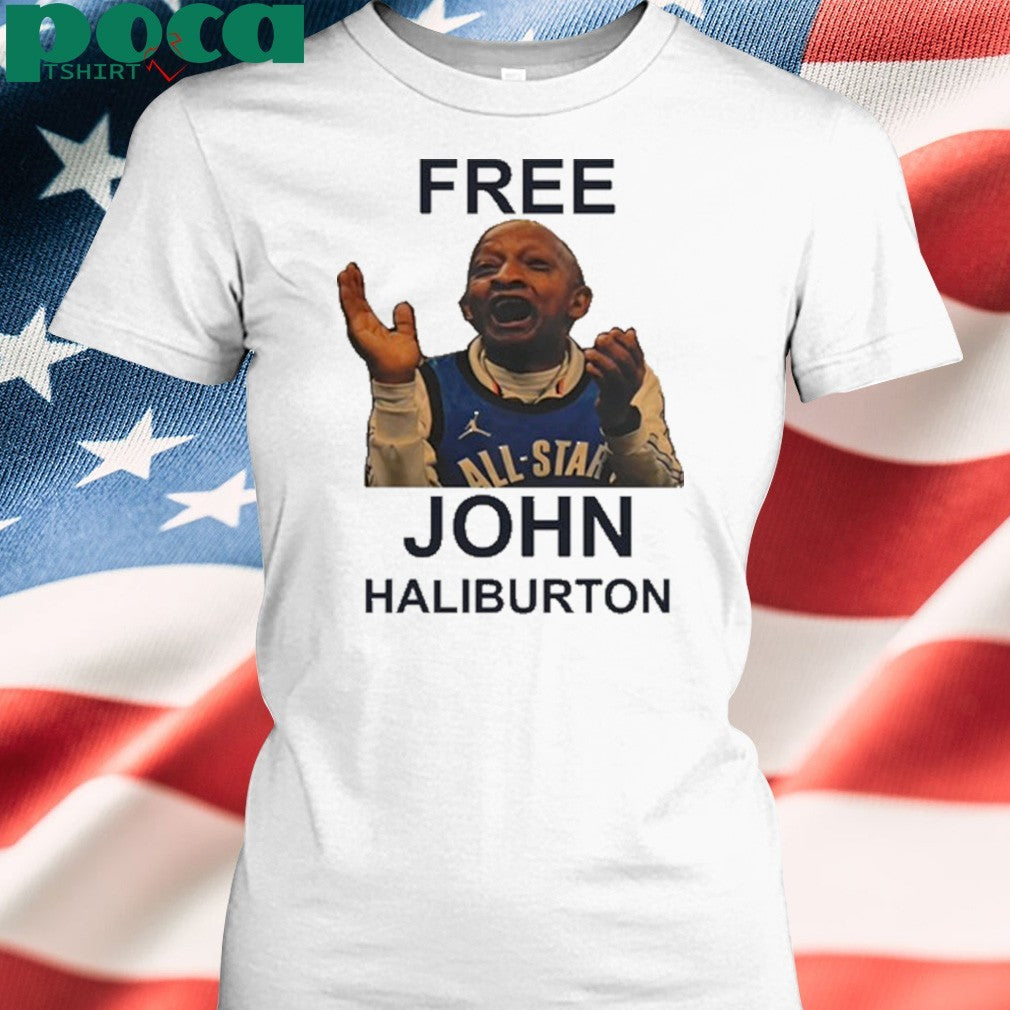 Obi Toppin Free John Haliburton shirt