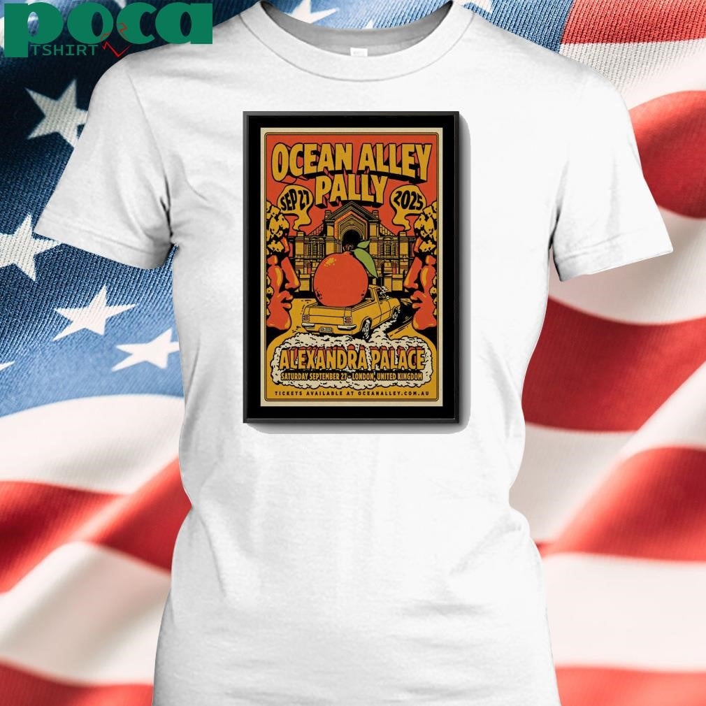 Ocean Alley Pally Sept 27 2025 Alexandra Palace London UK shirt