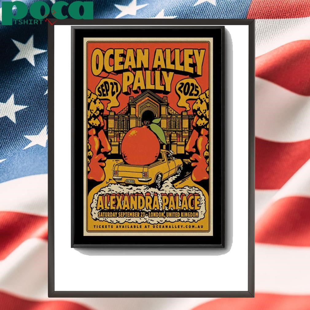 Ocean Alley Pally Sept 27 2025 Alexandra Palace London UK shirt