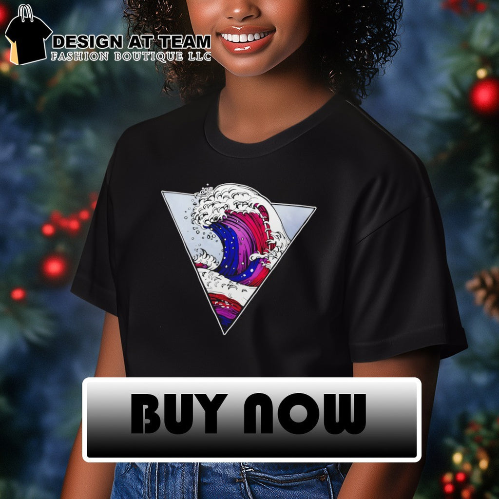 Ocean Lover Wave Bisexual Pride LGBT Pride Month Festival 2026 shirt