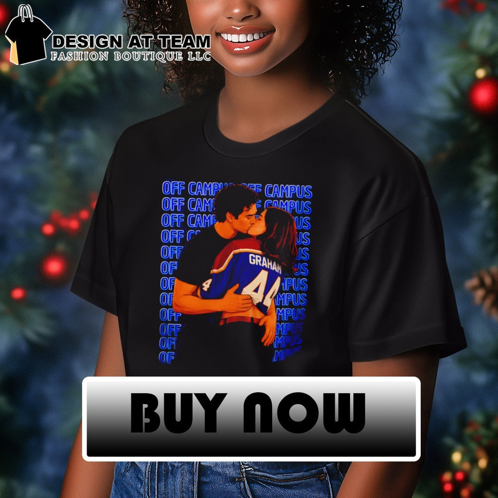 Off Campus Graham and Hannah Hockey Romance Bookish shirt