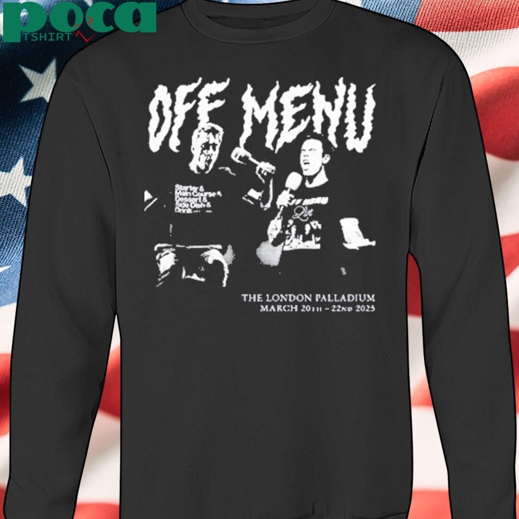 Off Menu Live In London London Palladium 2025 Shirt