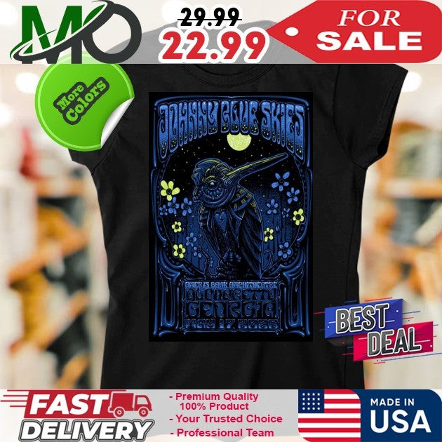 05 17 2025 Sturgill Simpson aka Johnny Blue Skies Poster Alpharetta, Georgia Shirt