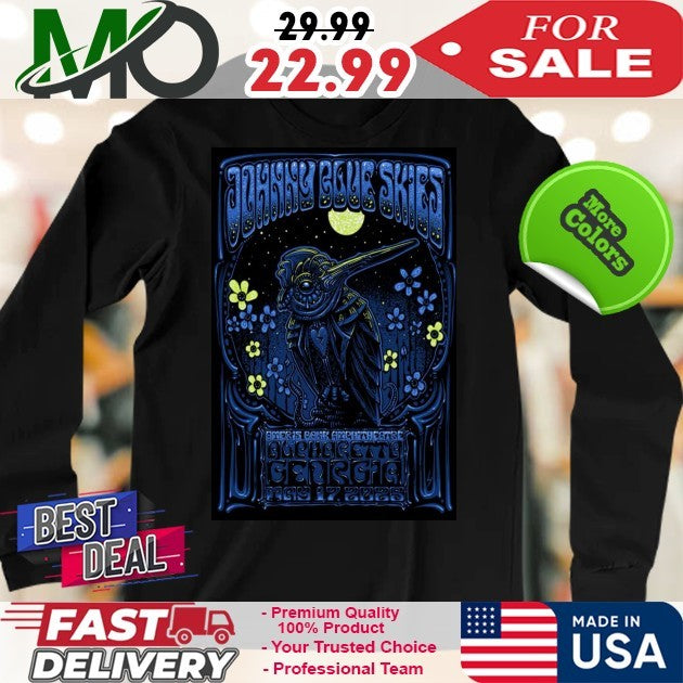 05 17 2025 Sturgill Simpson aka Johnny Blue Skies Poster Alpharetta, Georgia Shirt