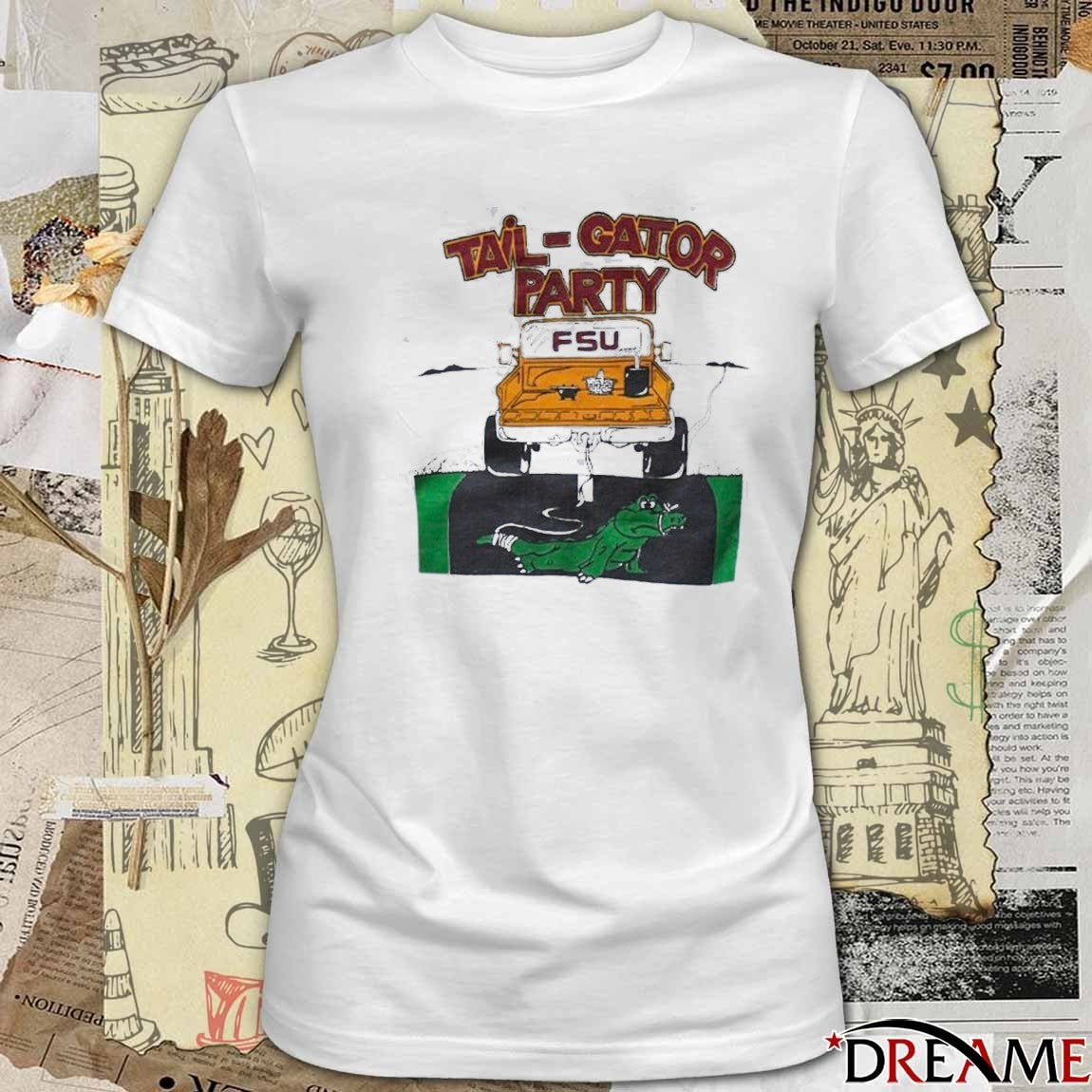 1989 Florida State Florida Gators Tail-Gator Party New t-shirt