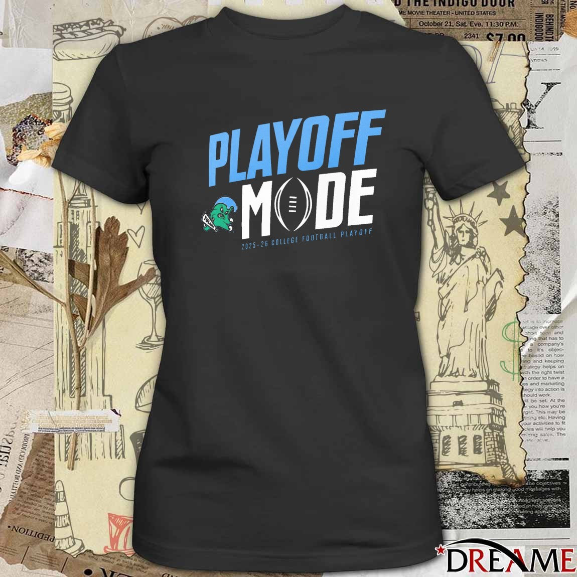 2025-26 Tulane Green Wave NCAA College Football Playoff Touchdown Glory t-shirt