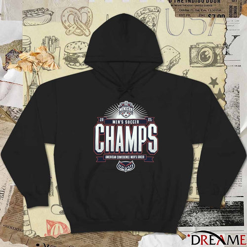 2025 American Conference Men’s Soccer Champs Florida Alantic Owls t-shirt