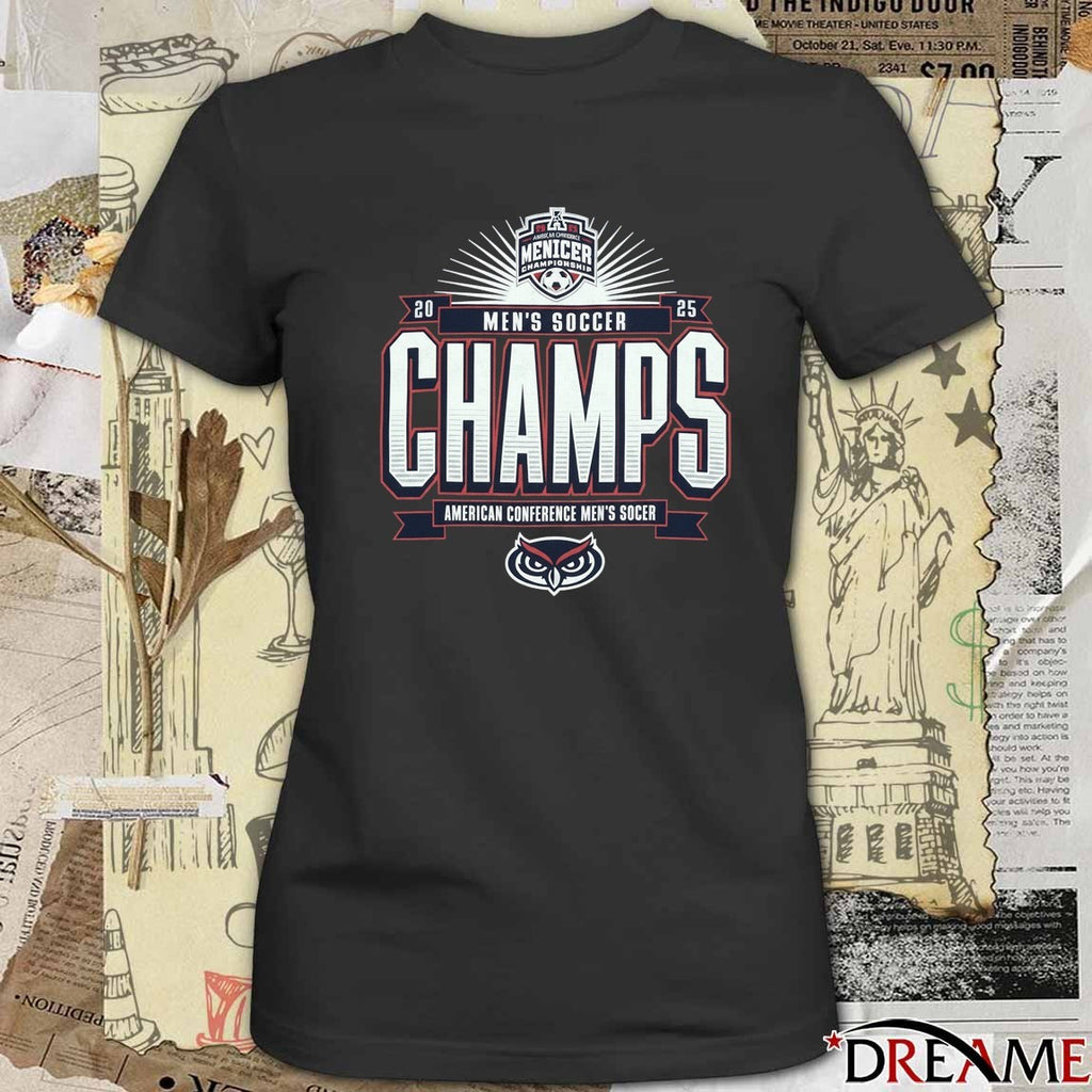 2025 American Conference Men’s Soccer Champs Florida Alantic Owls t-shirt