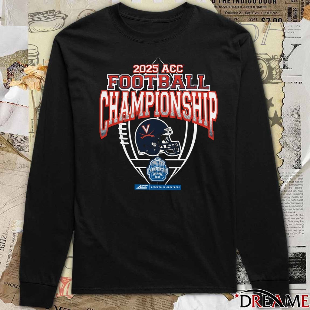 2025 Atlantic Coast Conference Football Championship Virginia Cavaliers Champion t-shirt
